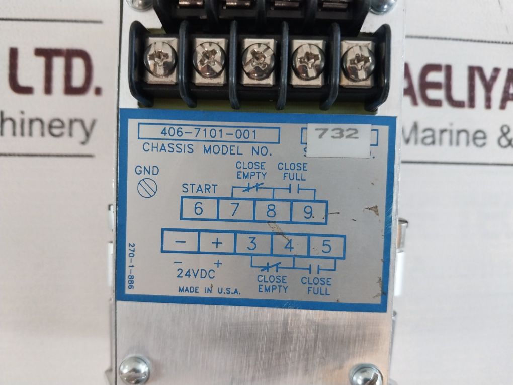 Ametek 406-7101-001 Drexelbrook Level Control Switch 24Vdc