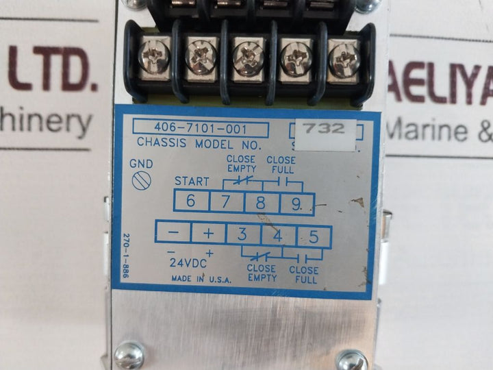 Ametek 406-7101-001 Drexelbrook Level Control Switch 24Vdc