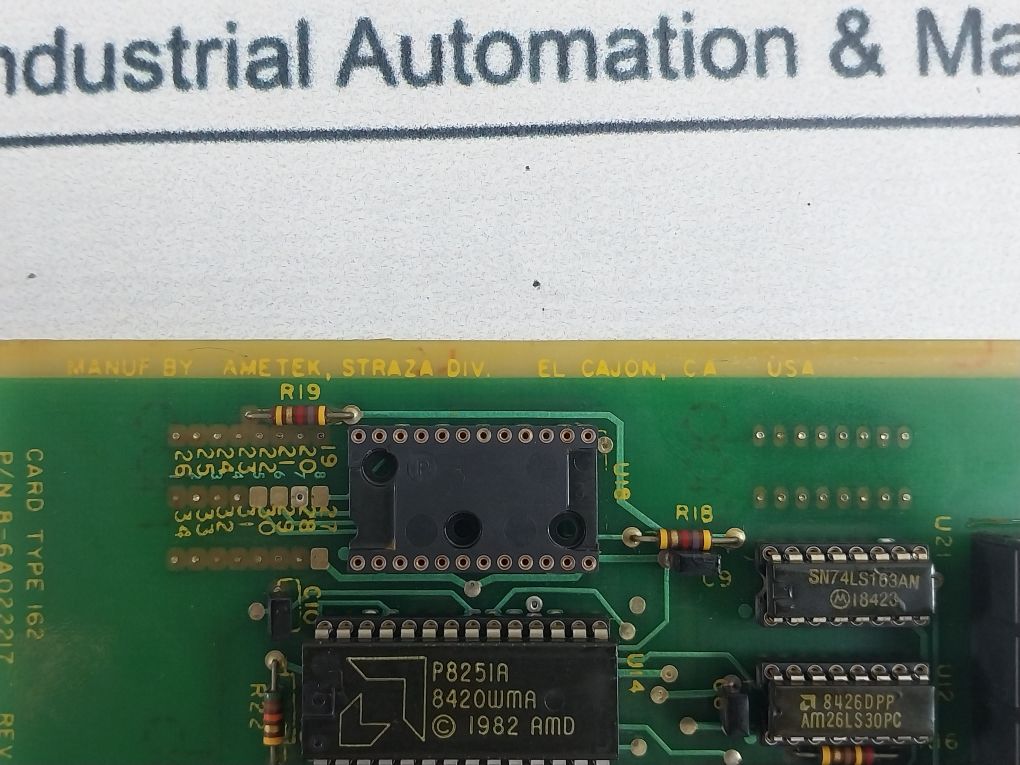 Ametek 8-6A022217 Pcb Card