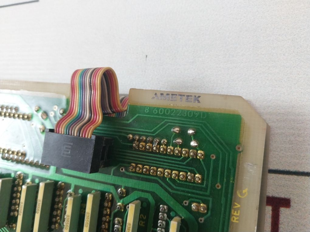 Ametek 8-6A02294-6 Display Panel Rev C