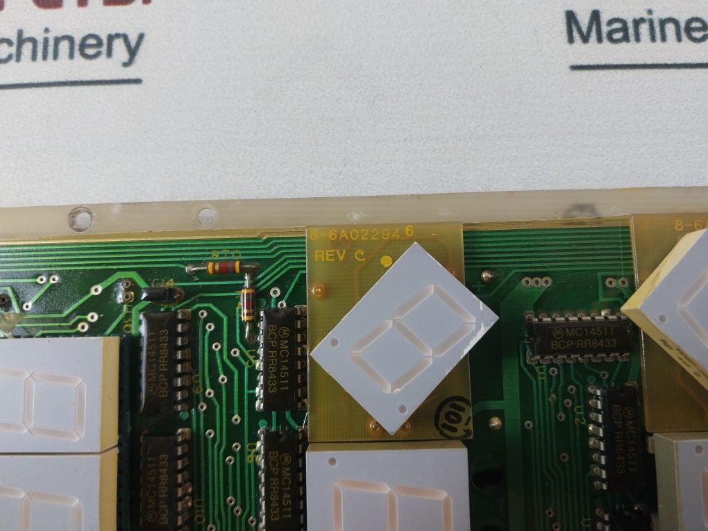 Ametek 8-6A02294-6 Display Panel Rev C