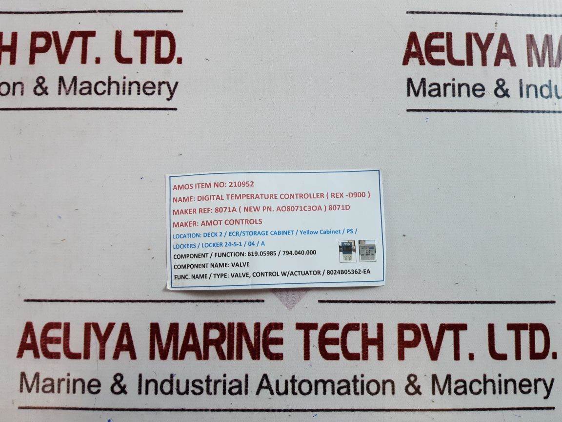 8071D 000D-aa Digital Temperature Controller