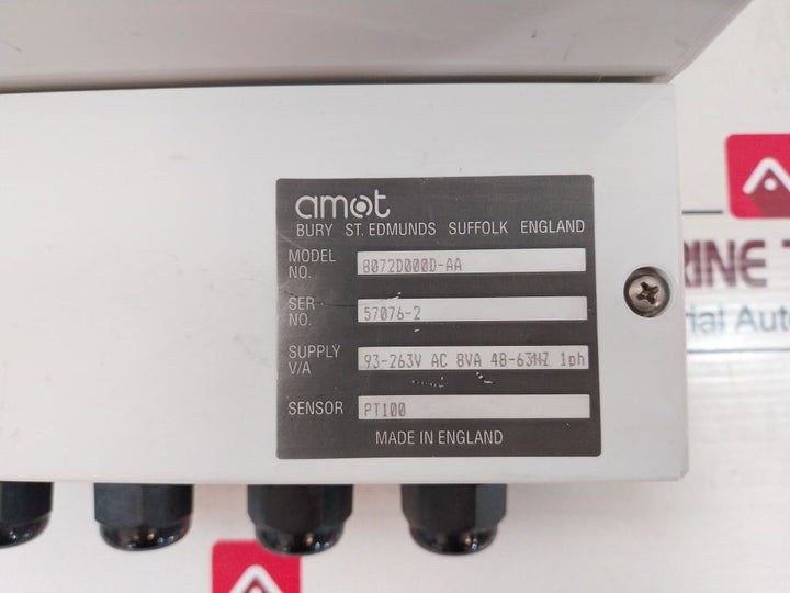 Amot 8072D000D-aa Electric Pid Valve Controller 10Gefbfo13-aa
