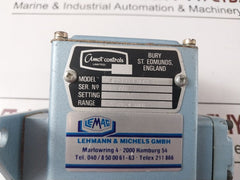 Amot Controls 4140Ck1E13Aa0-ee Pressure Switch 5.5-22.4 Bar