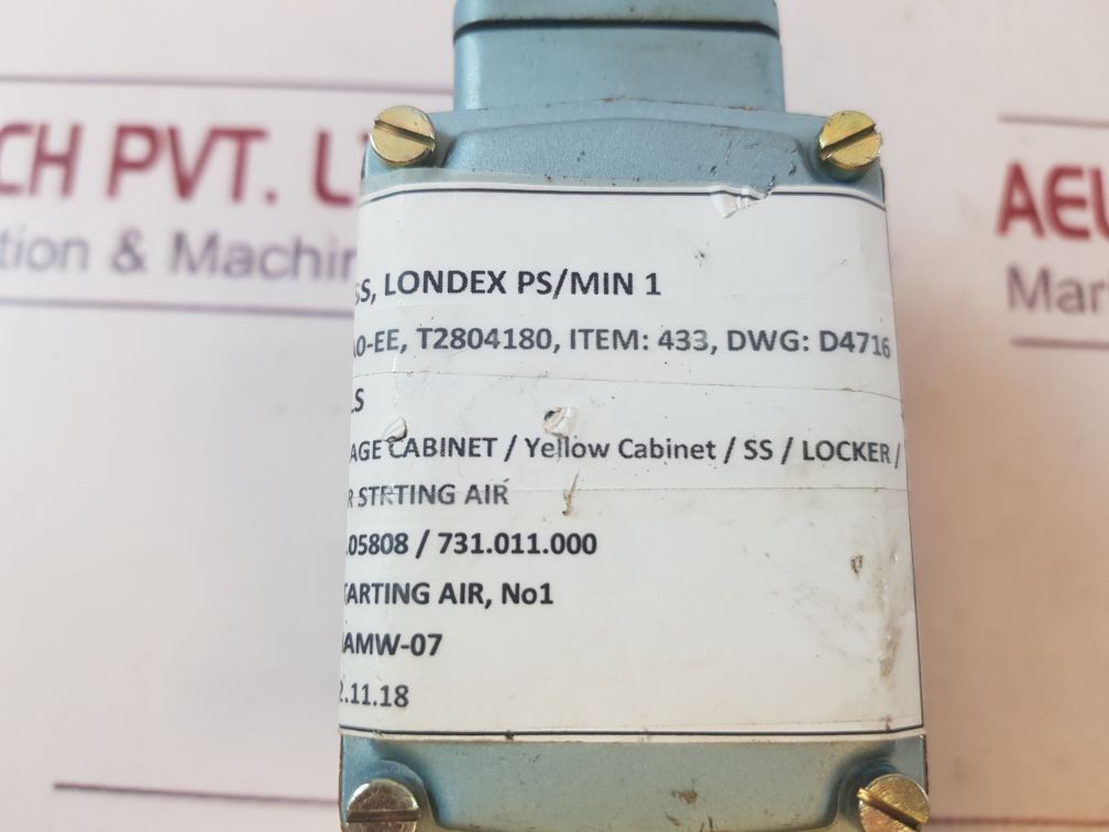 Amot controls 4140ck1h11aa0-ee pressure switch
