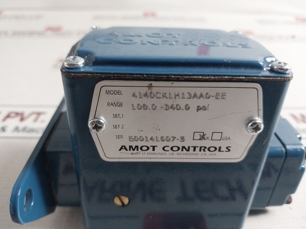 Amot Controls 4140Ck1H13Aa0-ee Pressure Switch