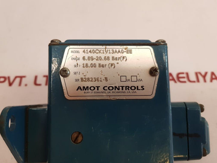 Amot Controls 4140Ck1V13Aa0-ee Pressure Switch New
