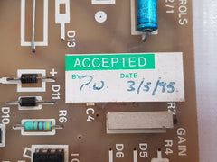 Amot Controls P.C.B 92/1