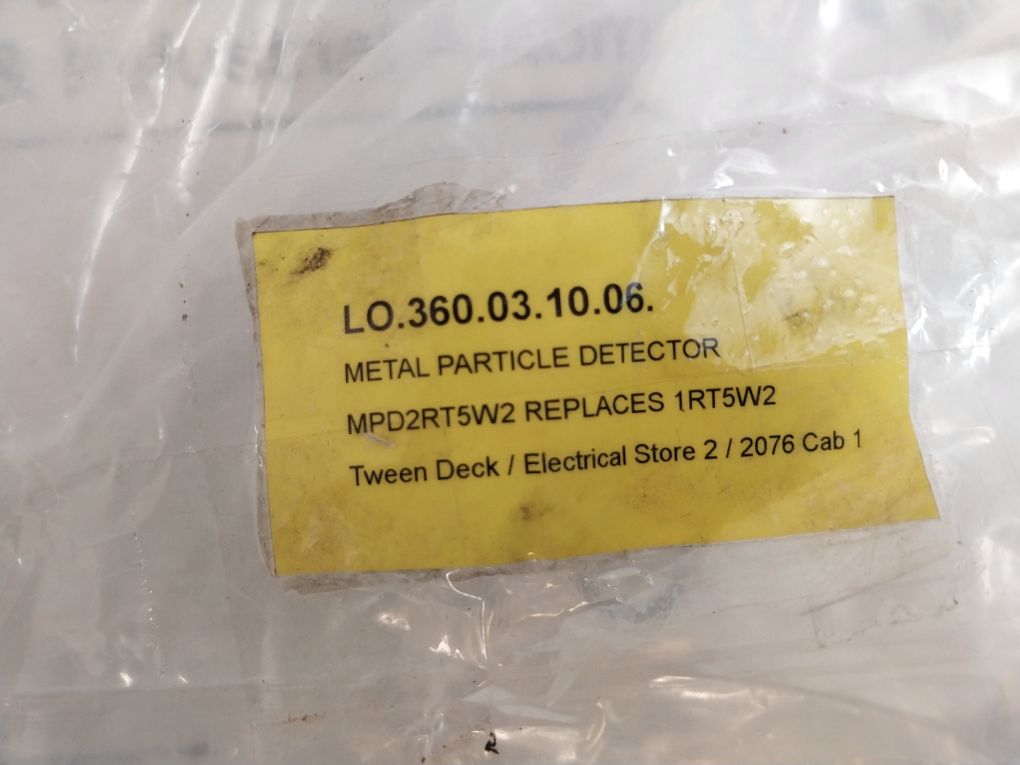 Amot Mpd2Rt5W2 Metal Particle Detector 28Vdc