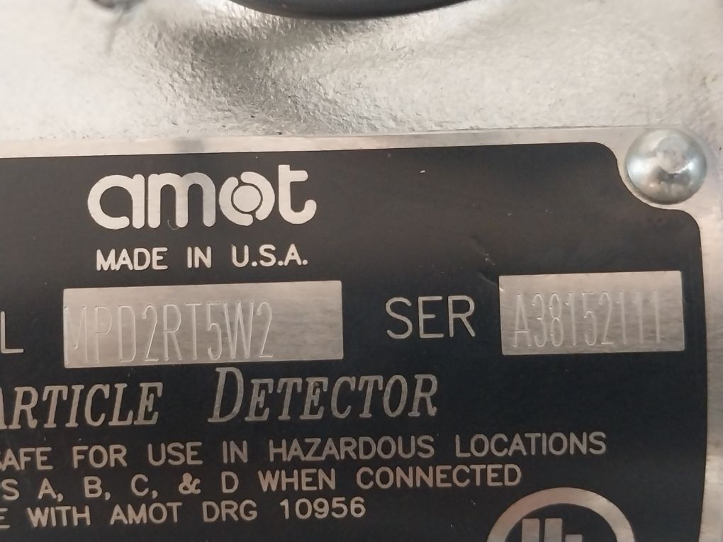 Amot Mpd2Rt5W2 Metal Particle Detector 28Vdc
