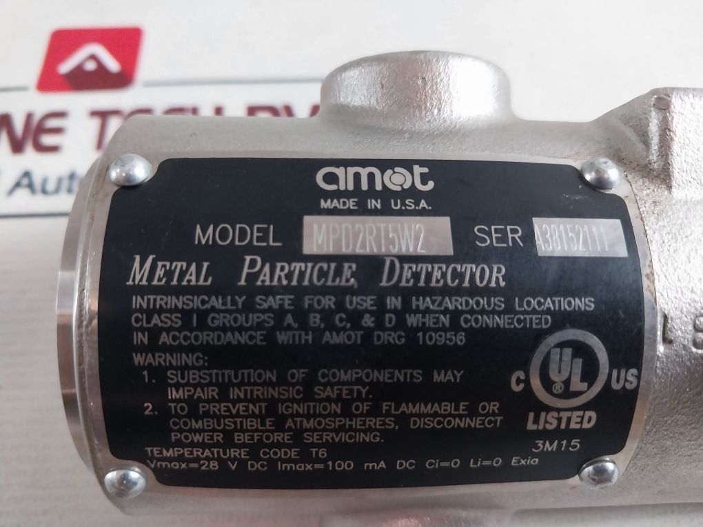 Amot Mpd2Rt5W2 Metal Particle Detector