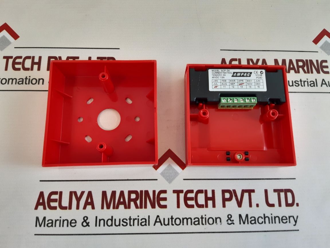 Ampac Manual Call Point Acp-04 Fire Alarm
