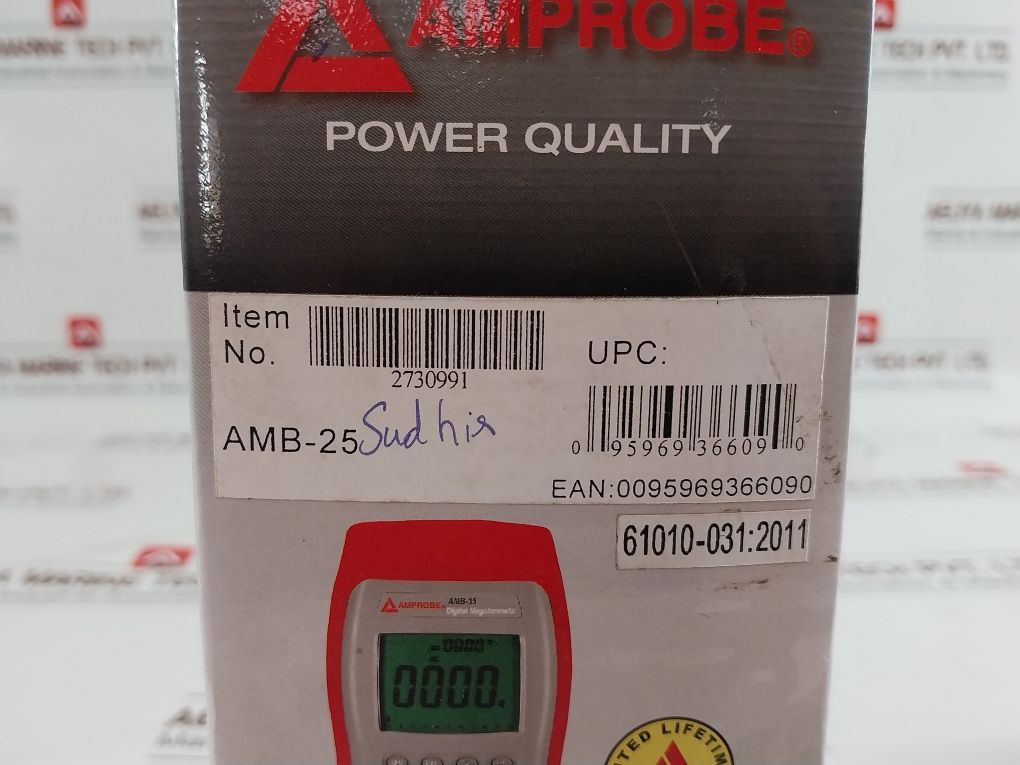 Amprobe Amb-25 Digital Megohmmeter