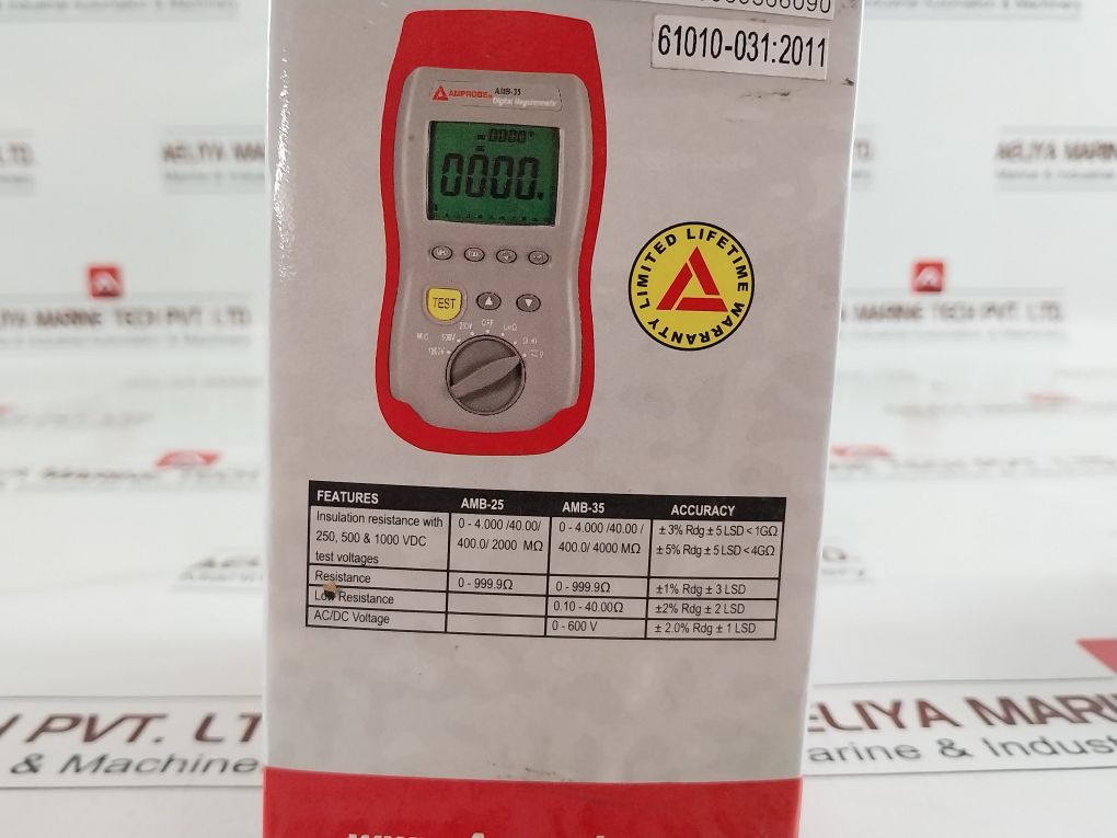Amprobe Amb-25 Digital Megohmmeter