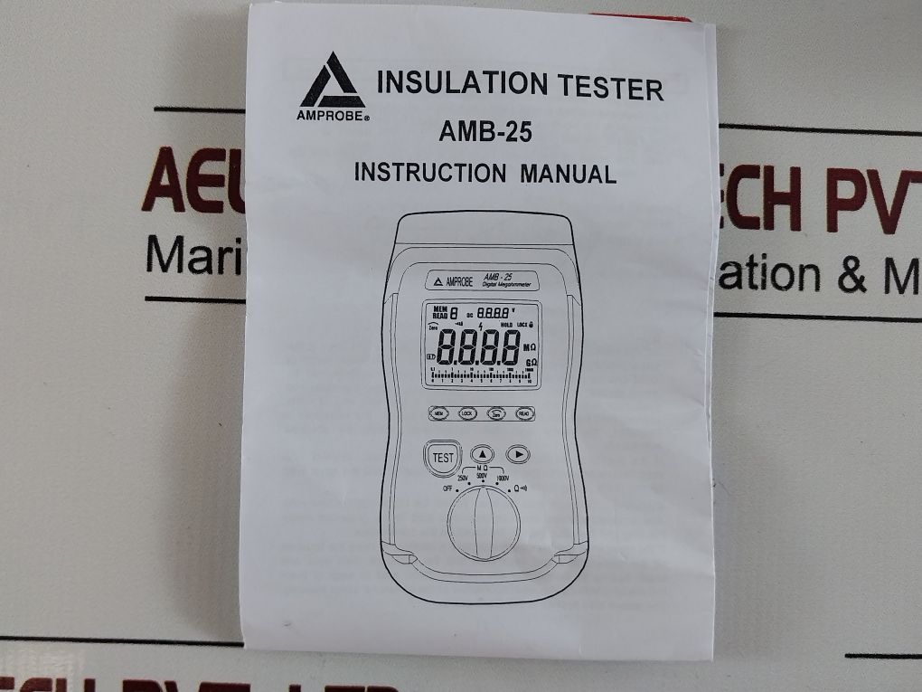 Amprobe Amb-25 Digital Megohmmeter