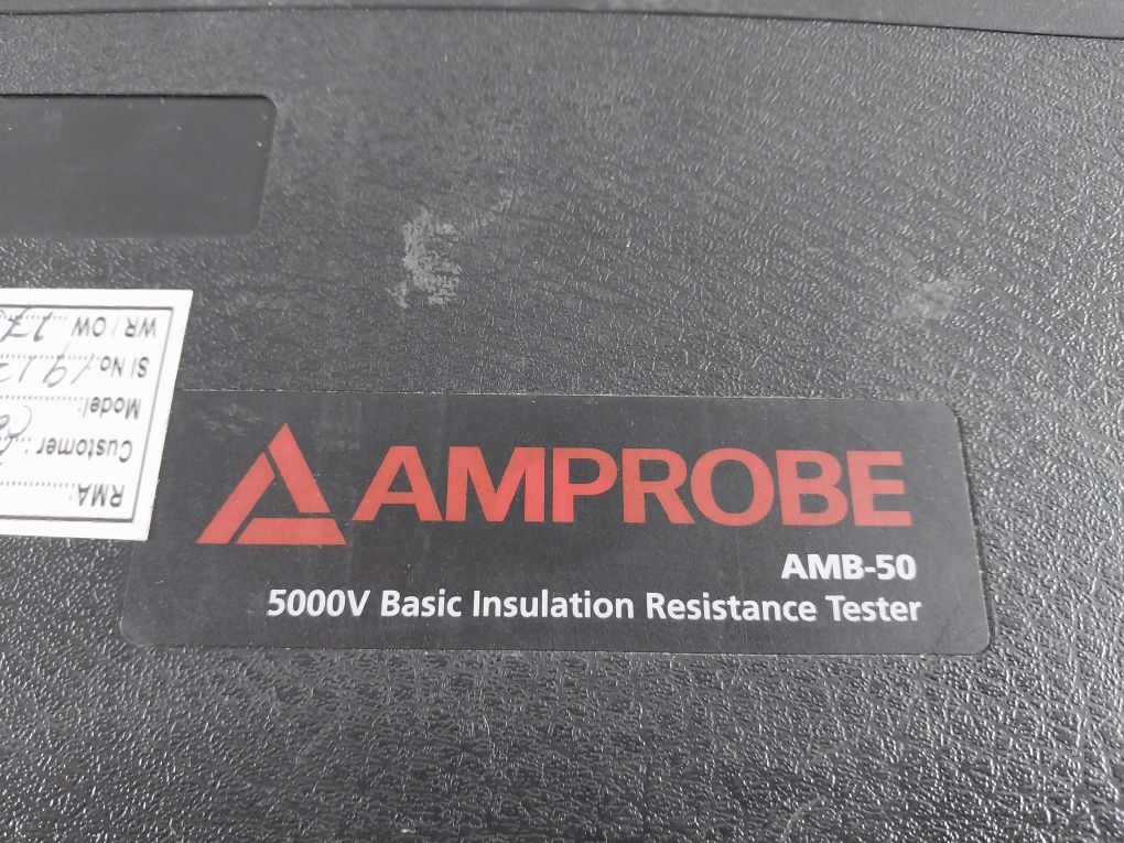 Amprobe Amb-50 5000V Basic Insulation Resistance Tester