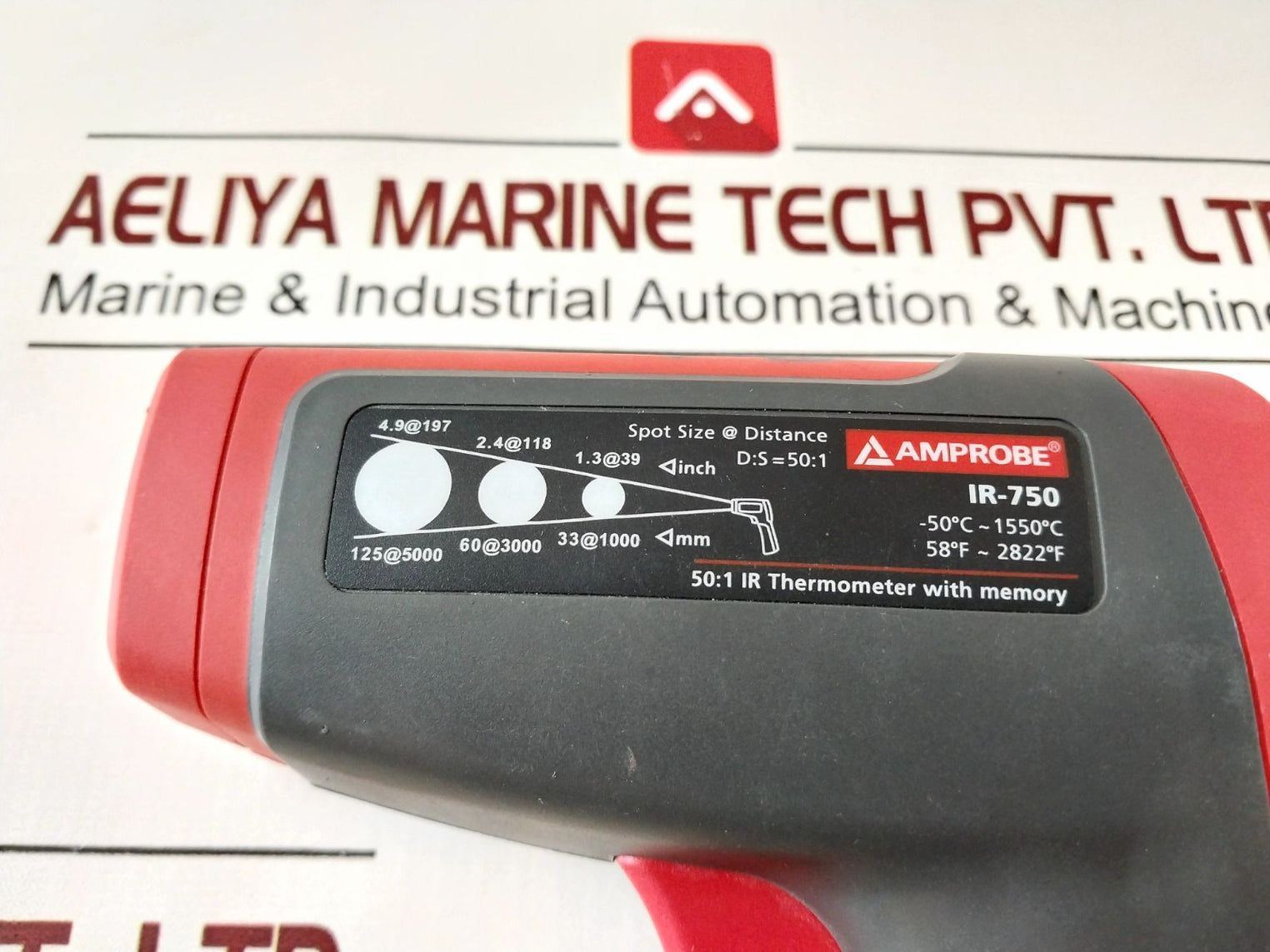 Amprobe Ir-750 50:1 Ir Thermometer With Memory