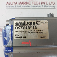 Amri-ksb Actair 12 Pneumatic Operated Actuator