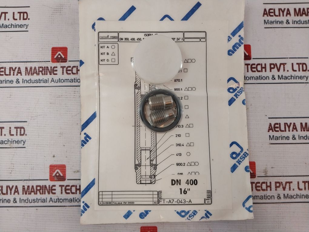 Amri.Ksb Fta7043a Cable Fitting Gland Set Aeliya Marine Tech