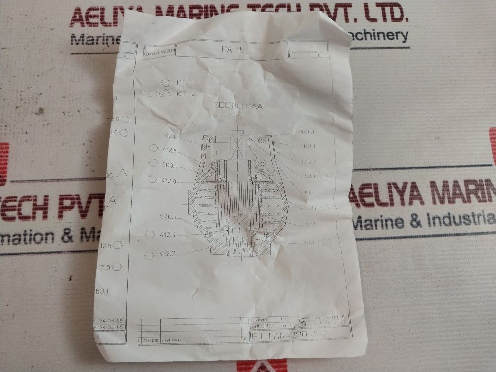 Amri Ksb Pa15 Spare Parts Kit