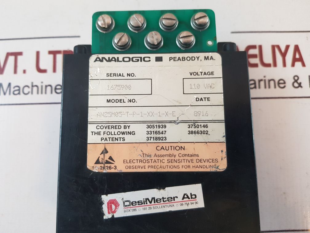 Analogic An25M05-t-p-1-xx-1-x-e Digital Panel Meter