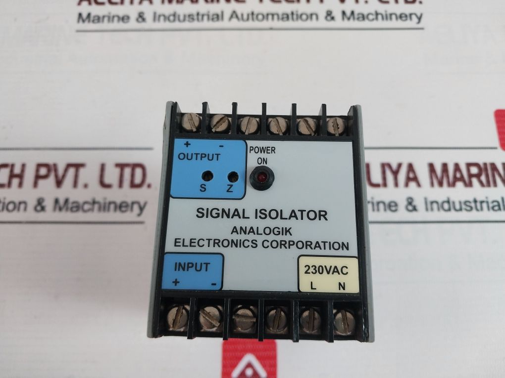 Analogik Electronics Signal Isolator 230Vac