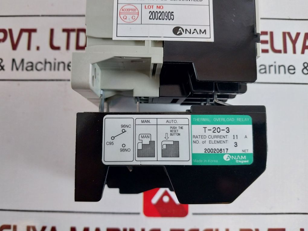 Anam Legrand Pak-21S Magnetic Starter T-20-3