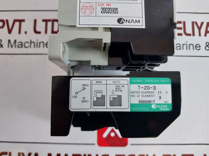 Anam Legrand Pak-21S Magnetic Starter T-20-3