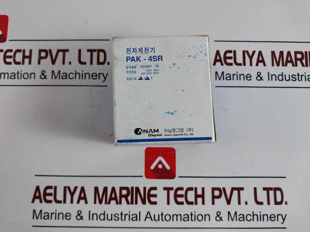 Anam Legrand Pak-4Sr22 Magnetic Relay Ac440V 5A