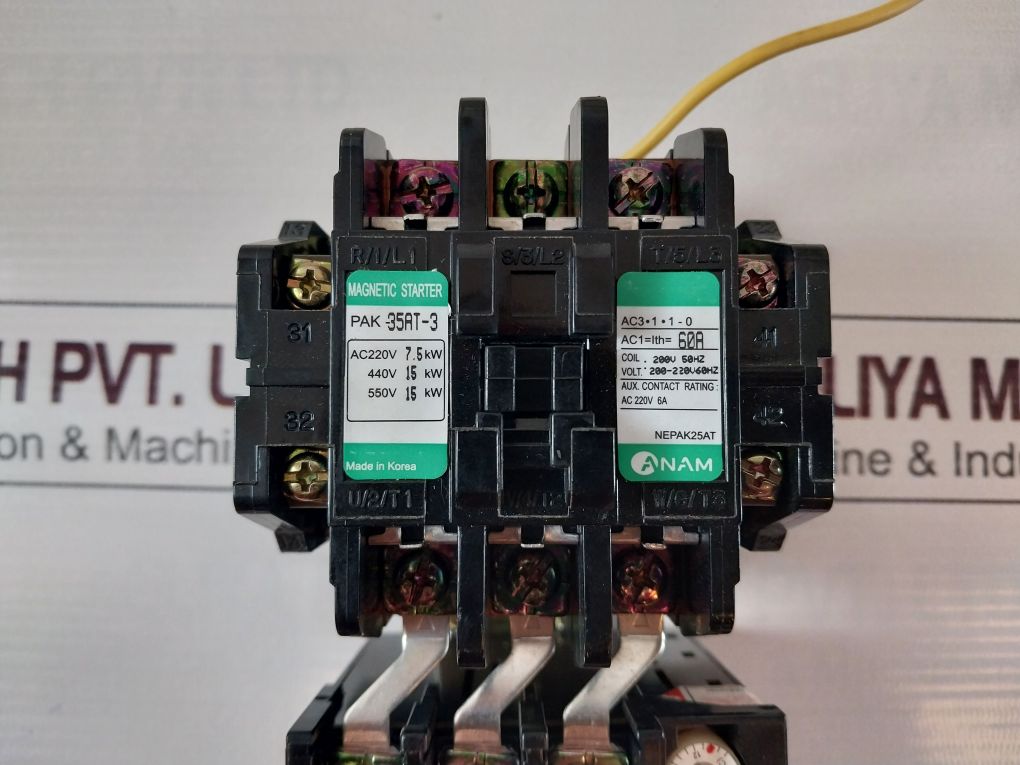 Anam Pak-35At-3 Magnetic Starter/Switch 200-220V 60Hz