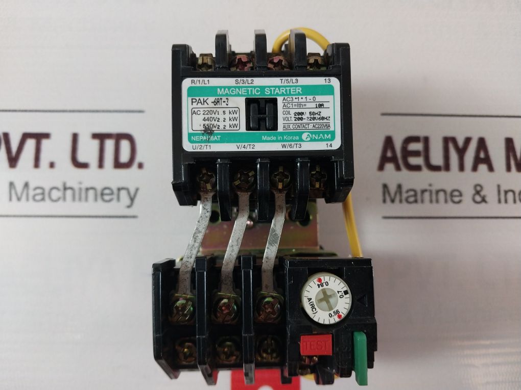 Anam Pak-6At-3 Magnetic Starter/Switch 200V 50Hz