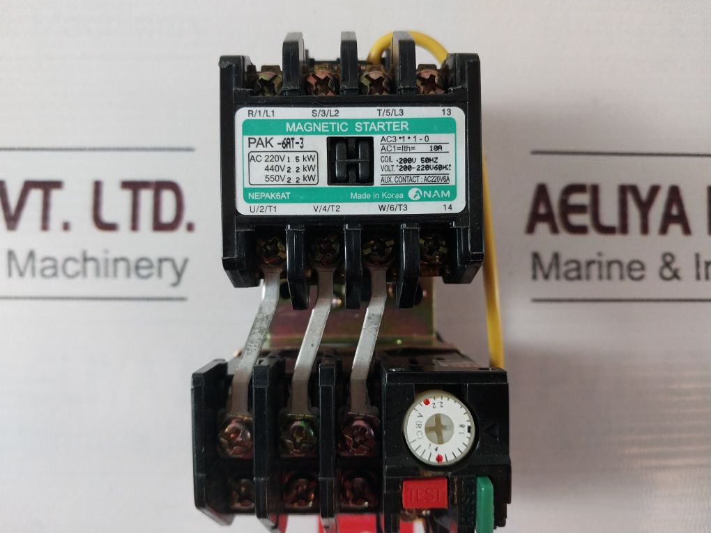 Anam Pak-6At-3 Magnetic Starter