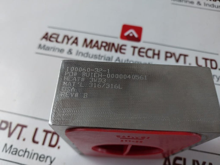 Anchor 100060-32-1 Flange With Sfp-32 Caplugs