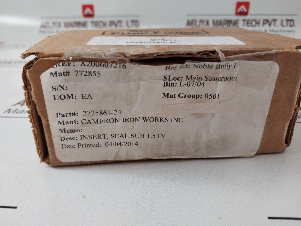 Anchor 2725861-24 Insert Seal Sub 1.5 In