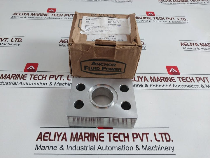 Anchor Fluid Power W59-24-24-ss-bs Hydraulic Adapter Block/ Flange