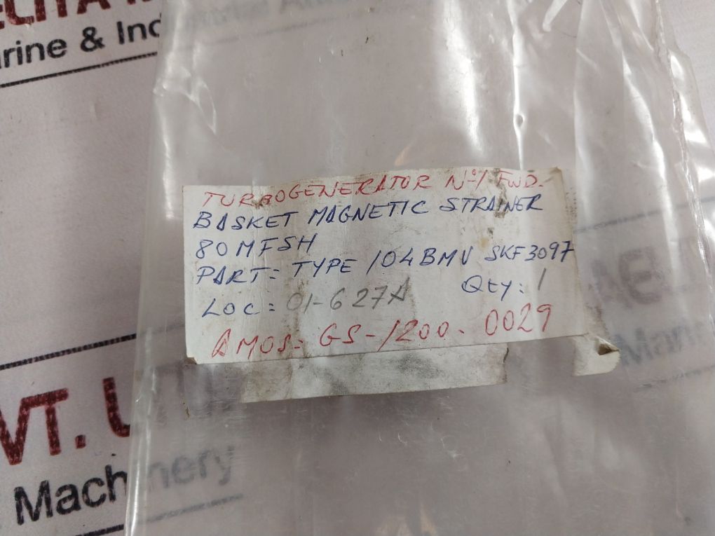 Andale 80Mfsh Basket Magnetic Strainer Oil Filter 104 Bmv Skf 3097