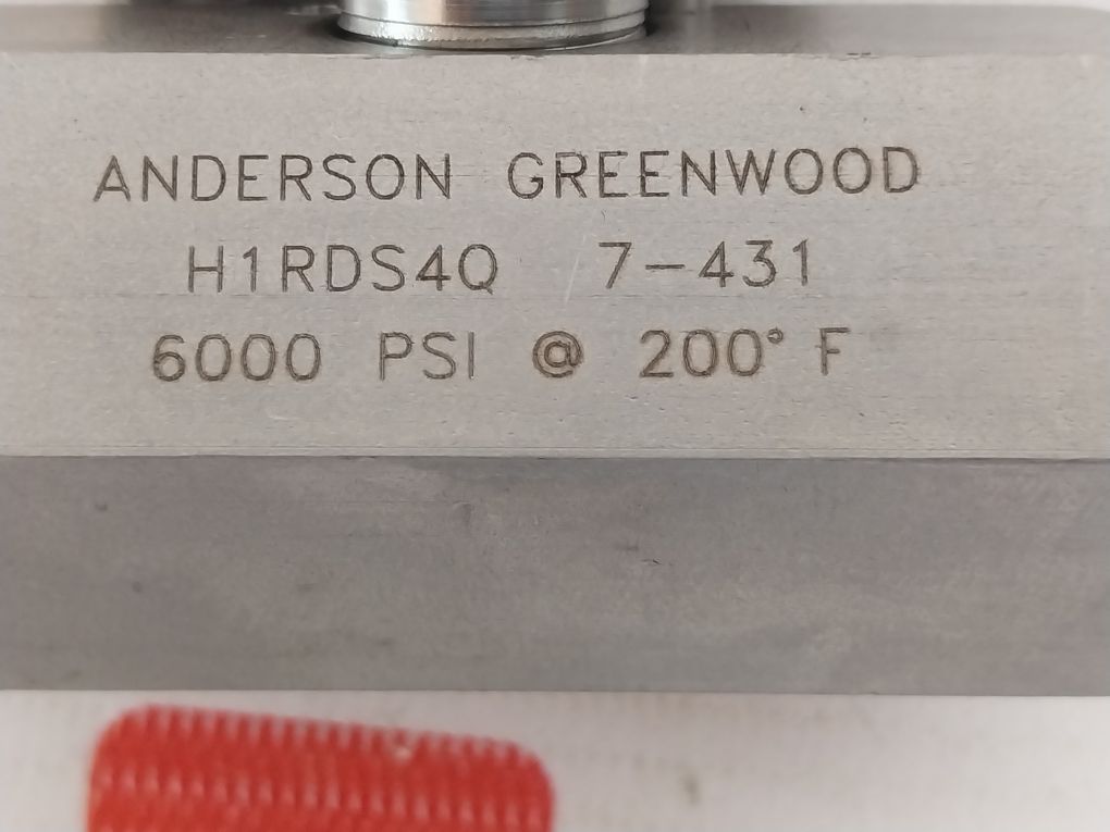 Anderson Greenwood H1Rds4Q Throttle Valve Tensioner Panel Board 217185