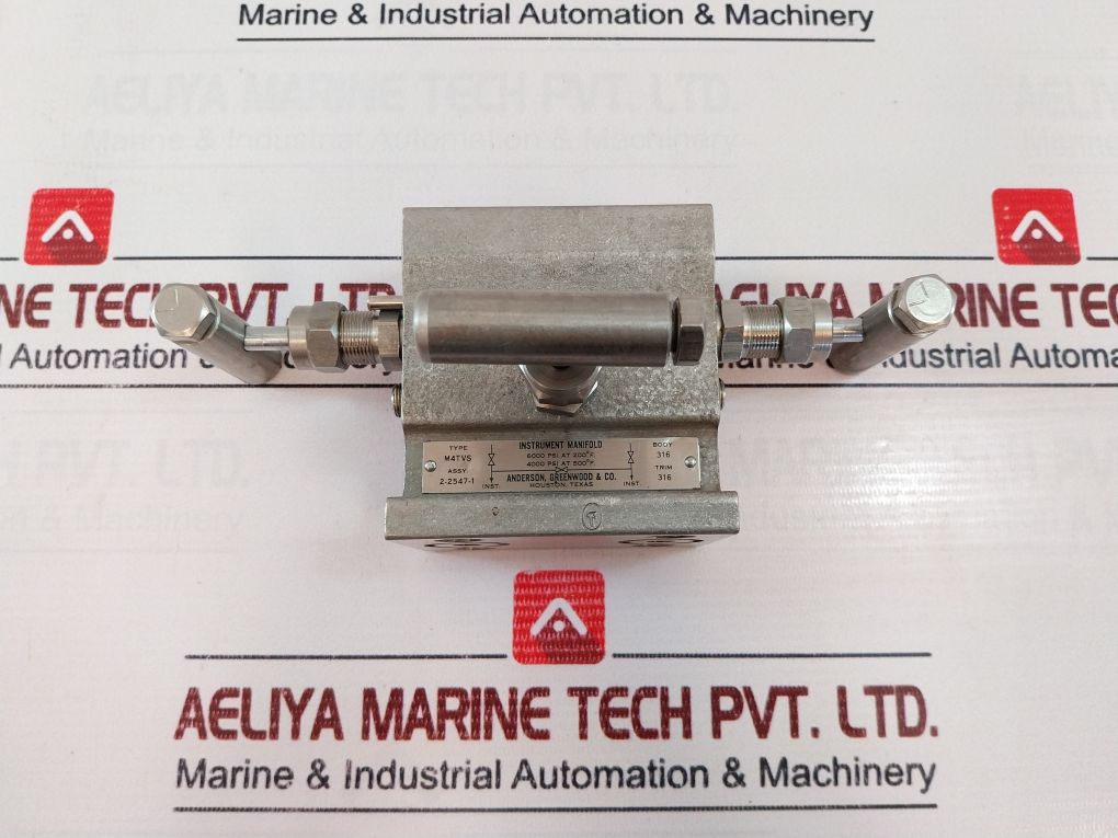 Anderson M4Tvs Instrument Manifold Valve