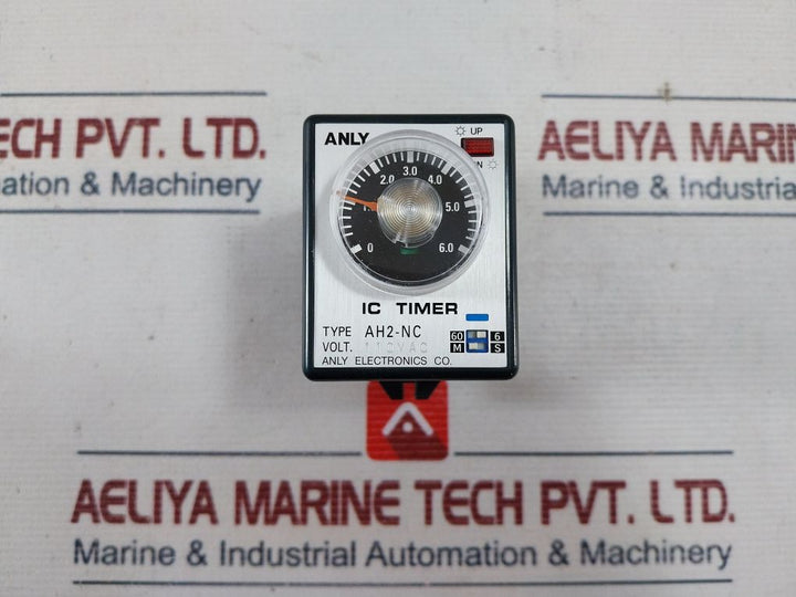 Anly Ah2-nc Multi-range Analogue Timer 110Vac