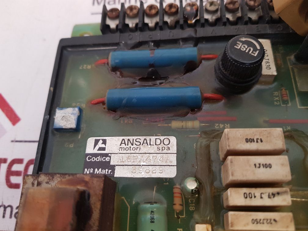 Ansaldo Motori 96374500 Pcb Card