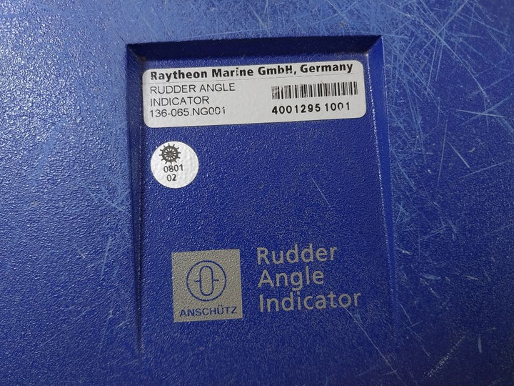 Anschutz/Raytheon Marine 136-065.Ng001 Rudder Angle Indicator