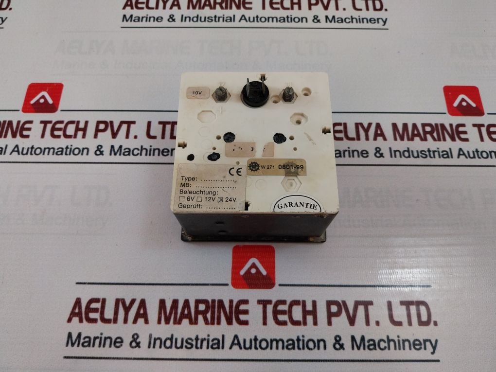 Anschutz Nb09-066-27 Analog Indicator 10V