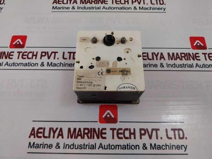 Anschutz Nb09-066-27 Analog Indicator 10V