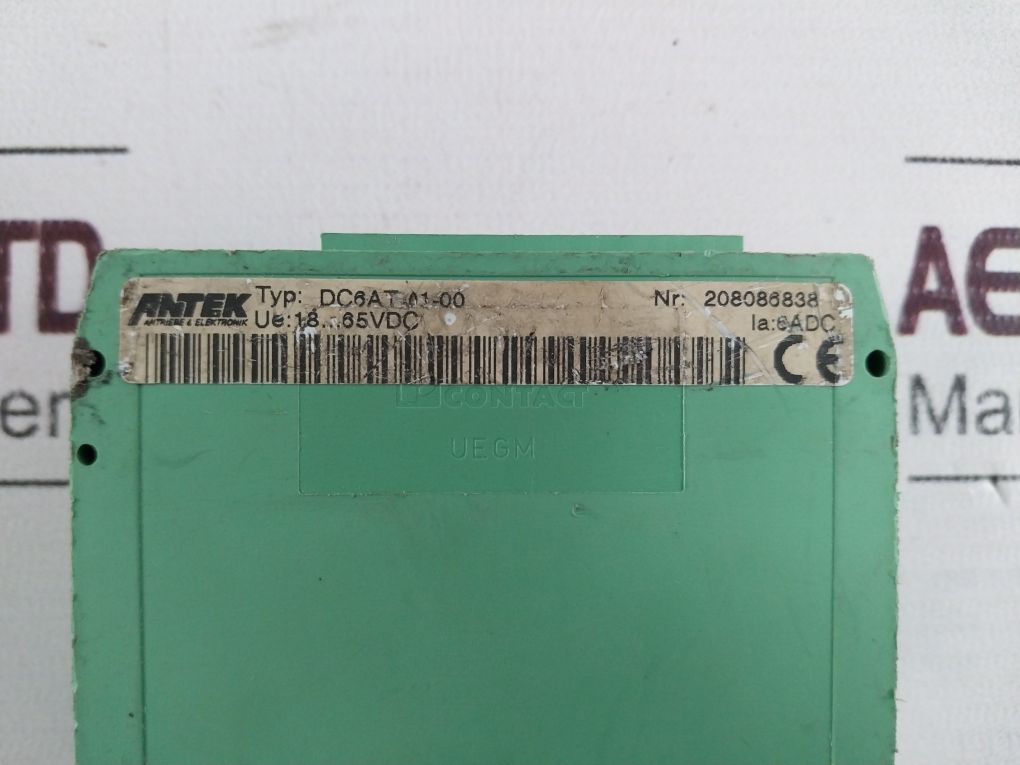 Antex Dc6At-01-00 Controller 18…65Vdc