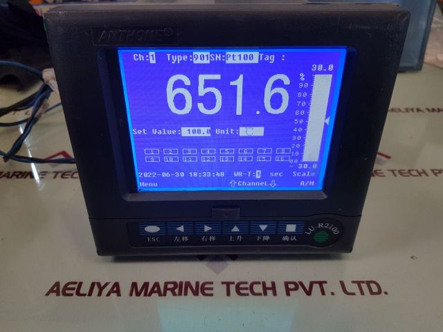 Anthone Lu-r2100 Paperless Recorder Lu-r2100-8Pi000