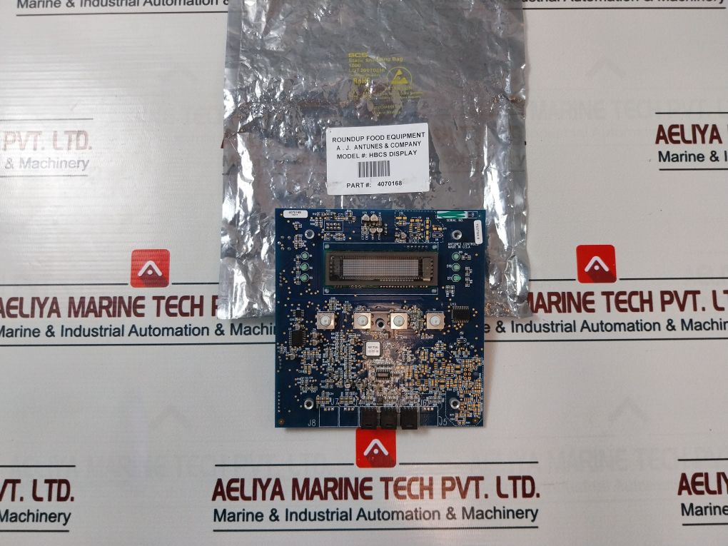 Antunes Controls 4070168 Pcb Card With Hbcs Display Gu112X16G
