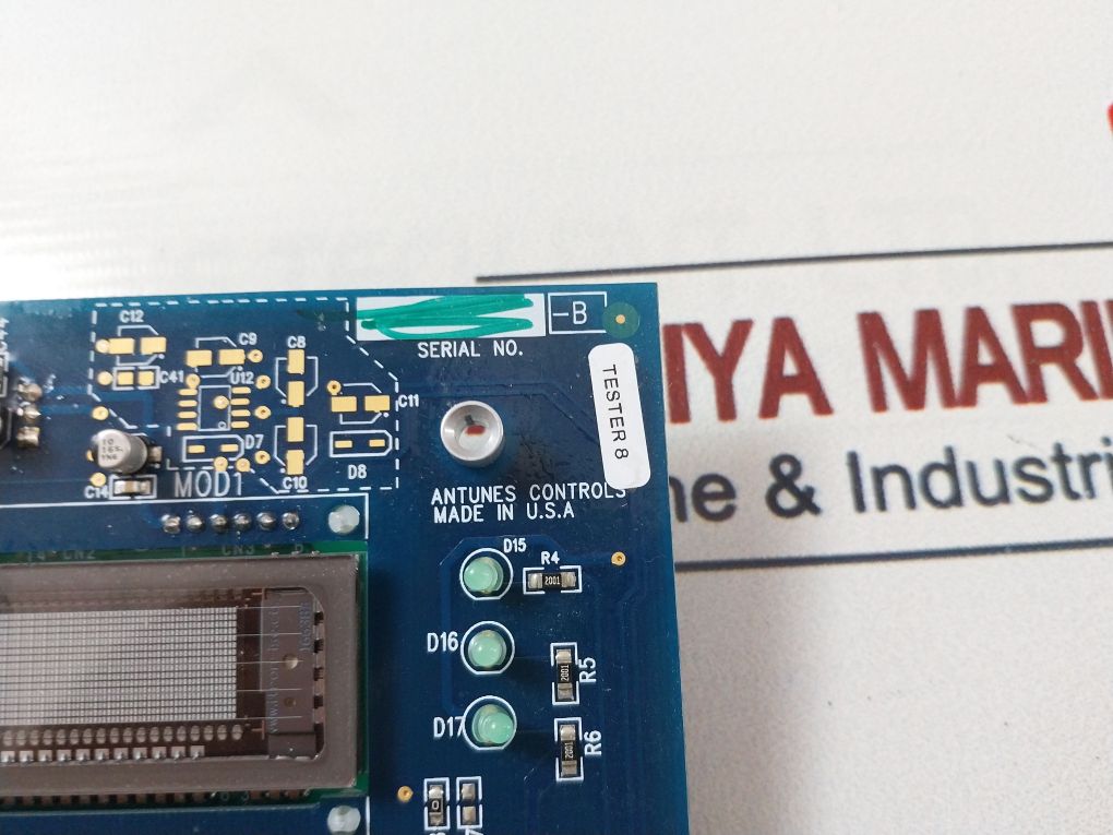 Antunes Controls 4070168 Pcb Card With Hbcs Display Gu112X16G