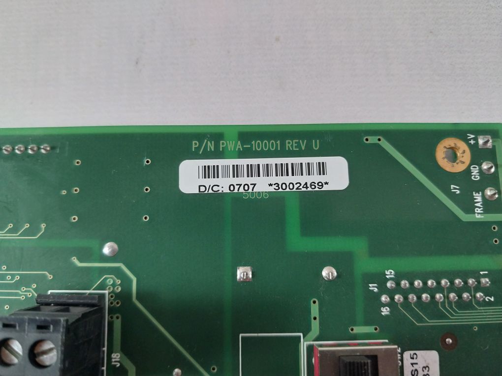 Antx Pwa-10001 Rev. U Pcb Card 070401233