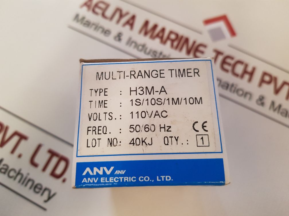 Anv Electric H3M-a Multi-range Timer