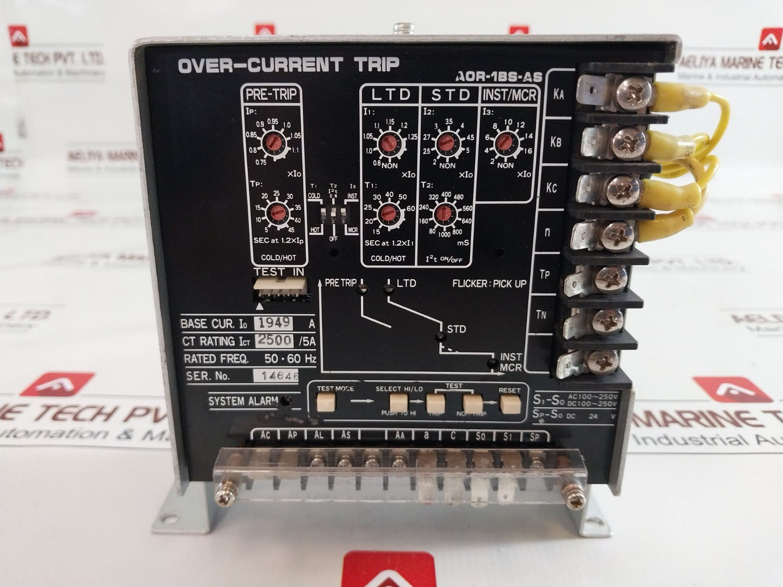 Aor-1Bs-as Over-current Trip 2500/5A